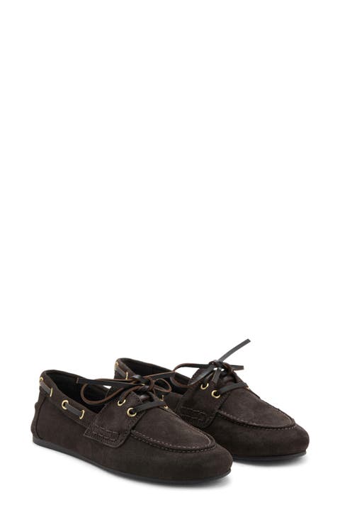 Suede Leather Deck Shoe