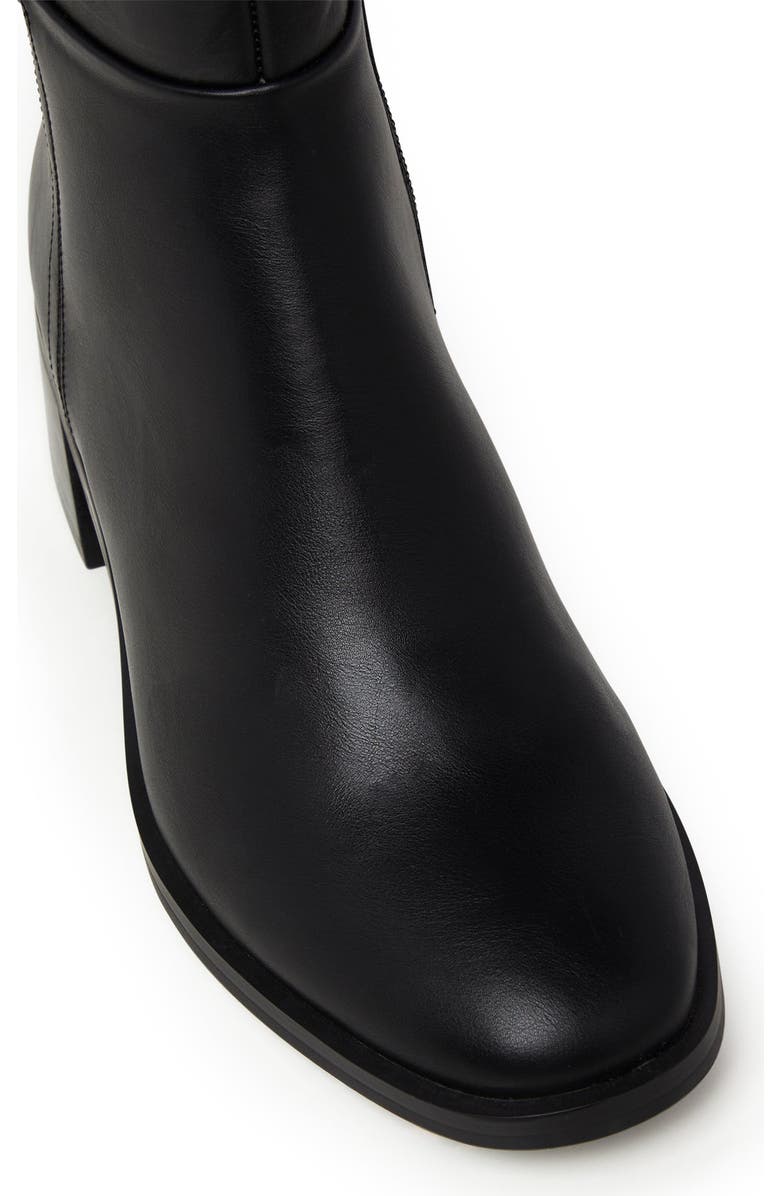 Therapy Australia Neva Knee-High Boot, Alternate, color, Black Smooth Pu