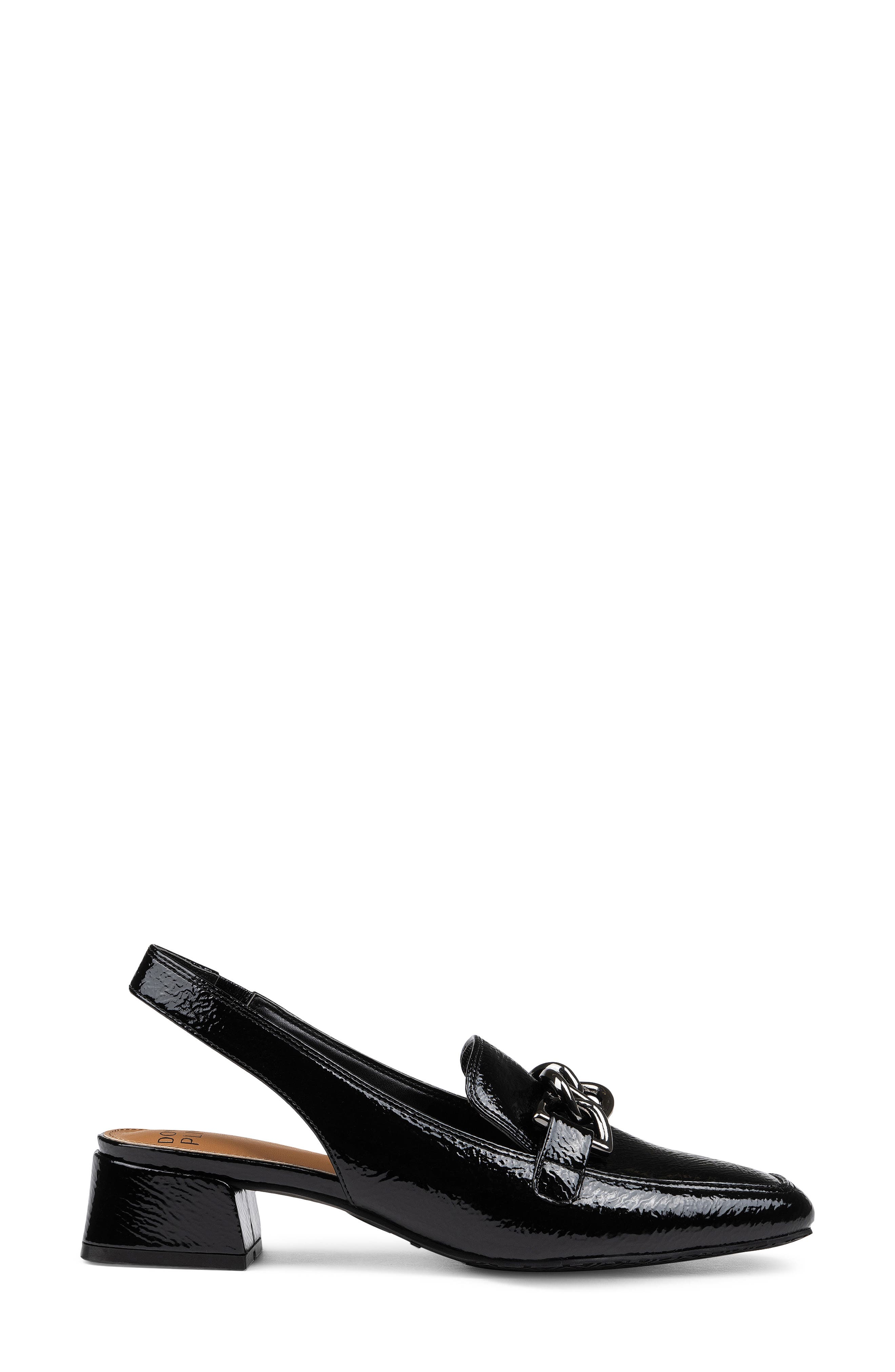 Donald Pliner Slingback Chain Loafer Pump, Alternate, color, 