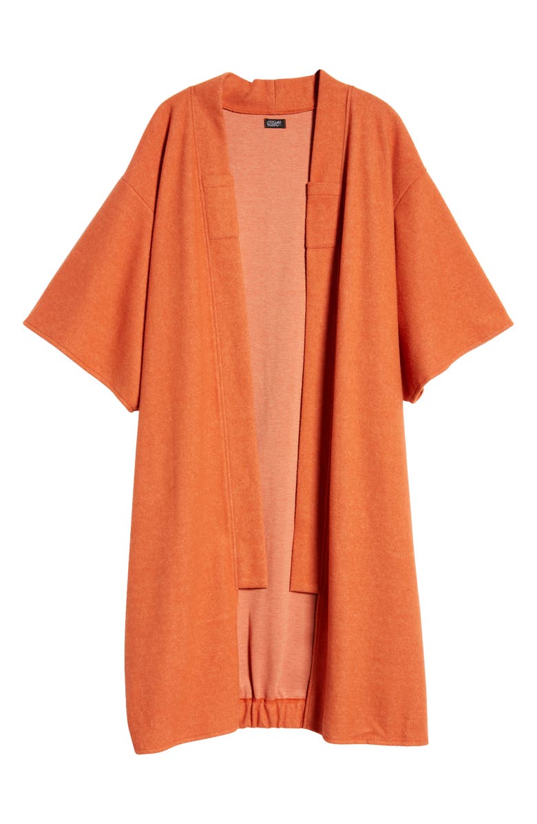 Roffe Accessories Open Front Duster, Alternate, color, Orange