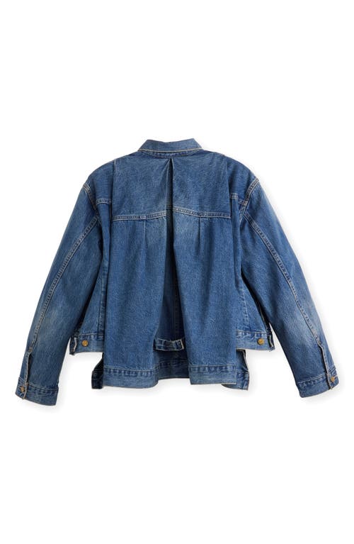 Sacai Gender Inclusive Levi's® Denim Jacket In Blue