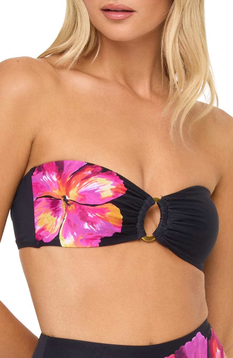 LSPACE Jasper Bandeau Bikini Top, Main, color, After Midnight