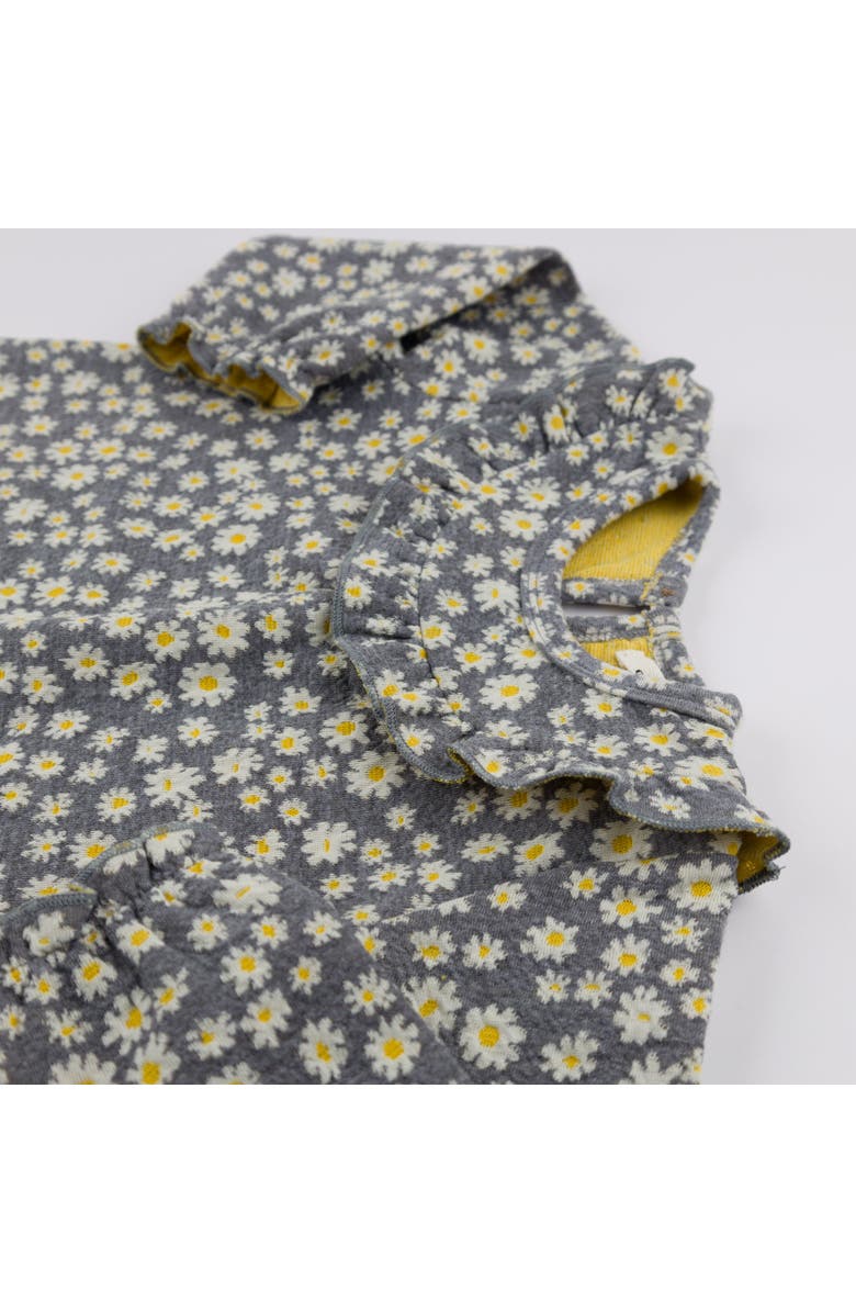 oh baby! Pucker Cora Dress- Infant, Alternate, color, Heather Grey