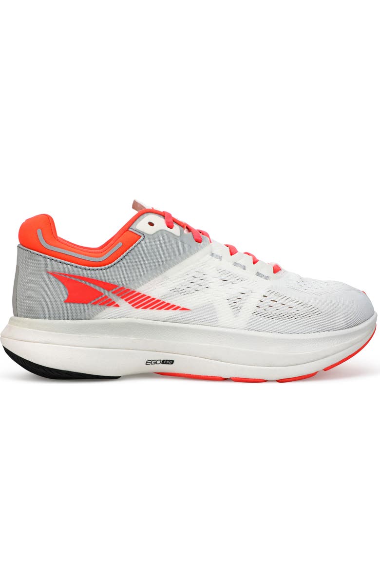Altra Vanish Tempo Running Shoe, Main, color, White/ Coral