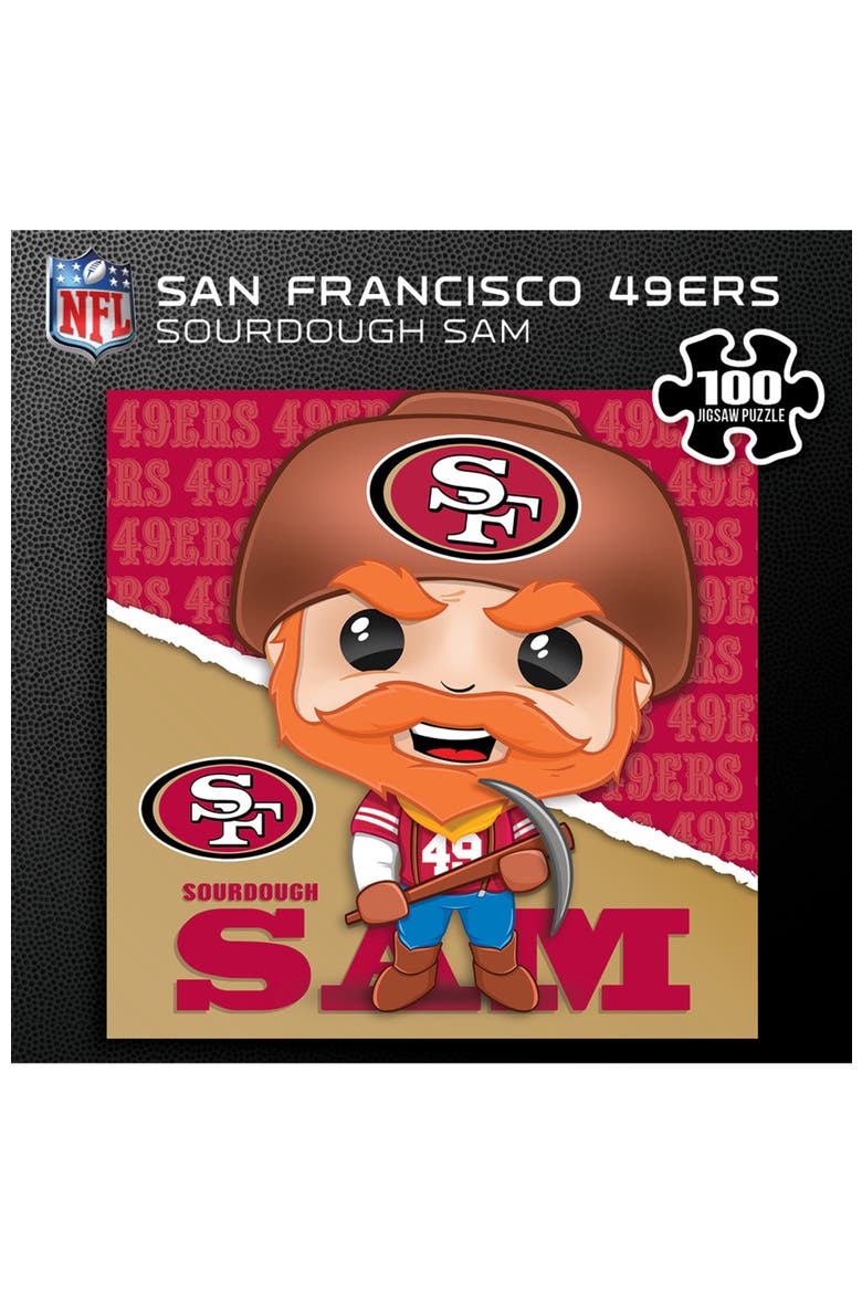 San Francisco 49ers Mascot 100pc Puzzle, Alternate, color, Multicolor