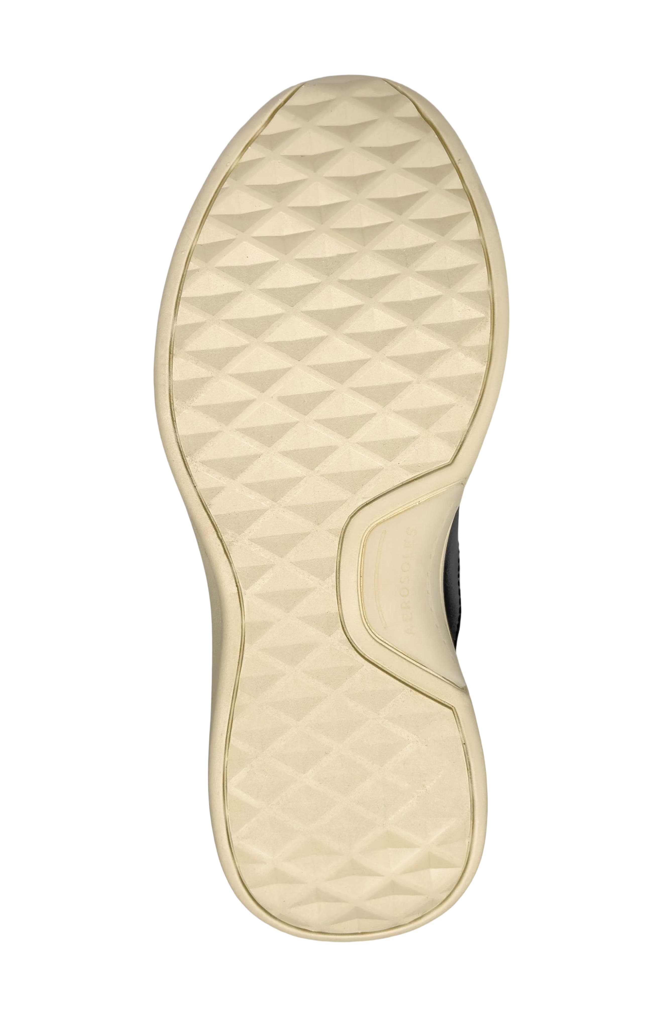 Aerosoles Felice Croc Embossed Sneaker, Alternate, color, Black