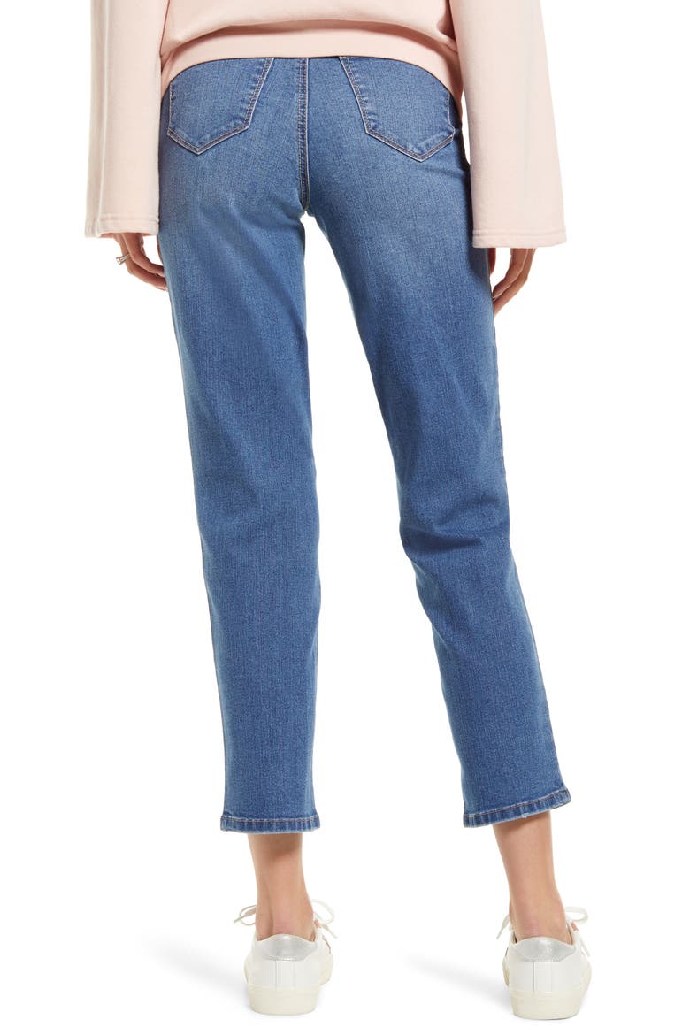 Re:Denim Over the Bump Ankle Straight Leg Maternity Jeans, Alternate, color, NOLA
