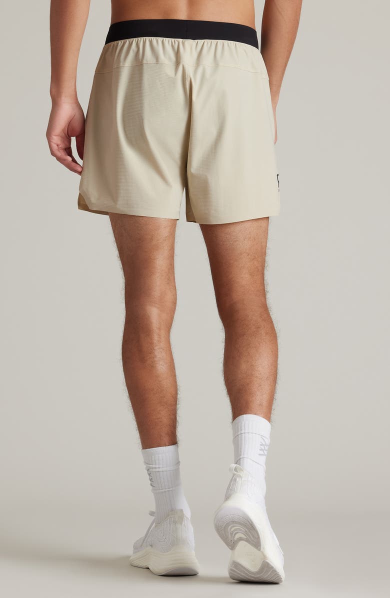 Rhone Invictus 5-Inch Ripstop Shorts, Alternate, color, Sandstone