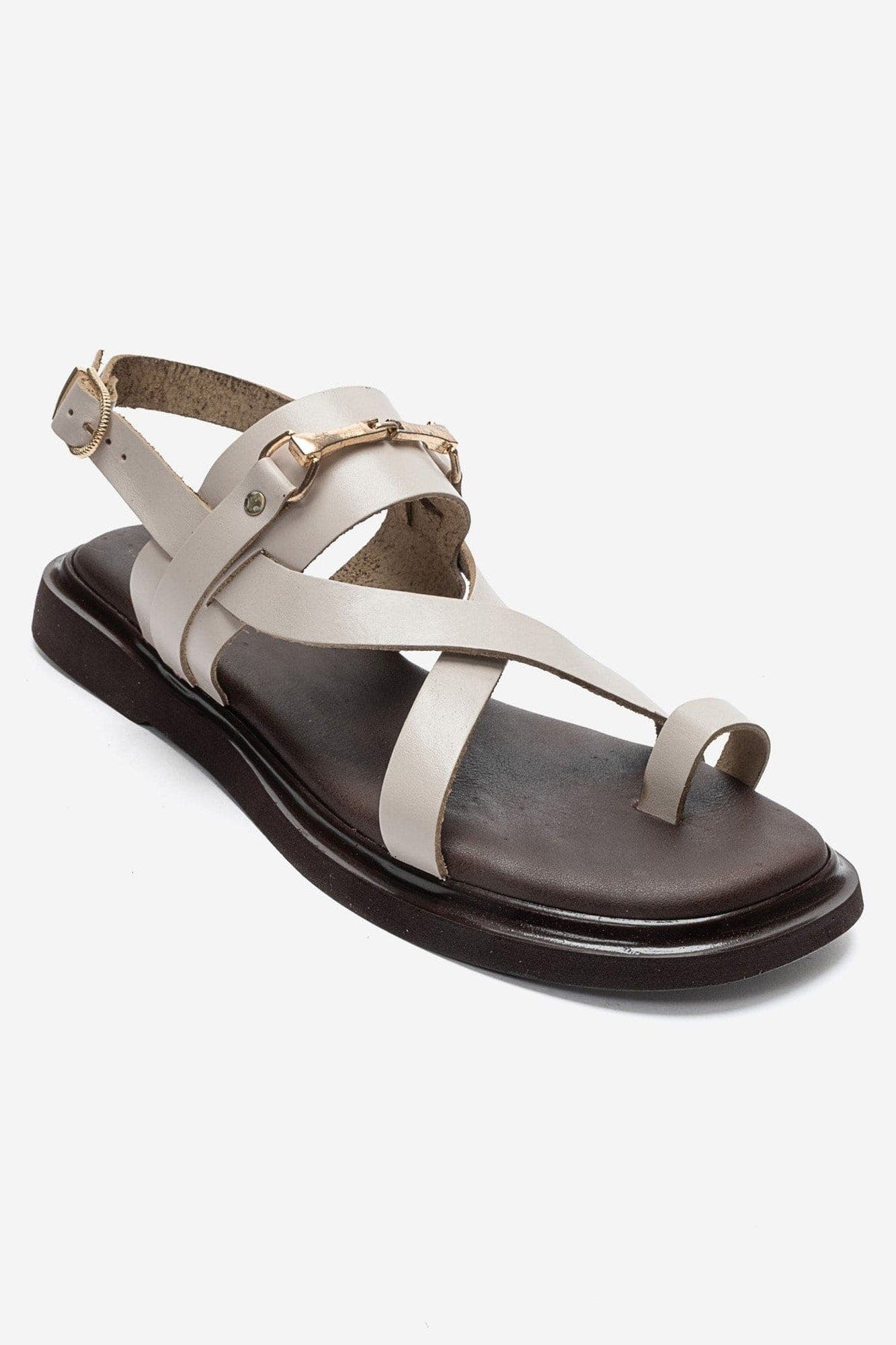Fabiana Leather Thong Sandal, Alternate, color, Cream