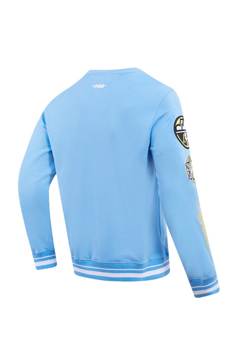 PRO STANDARD Unisex Pro Standard Light Blue Southern University Jaguars 2023 NBA All-Star Game x HBCU Classic Chenille Pullover Sweatshirt, Alternate, color, 