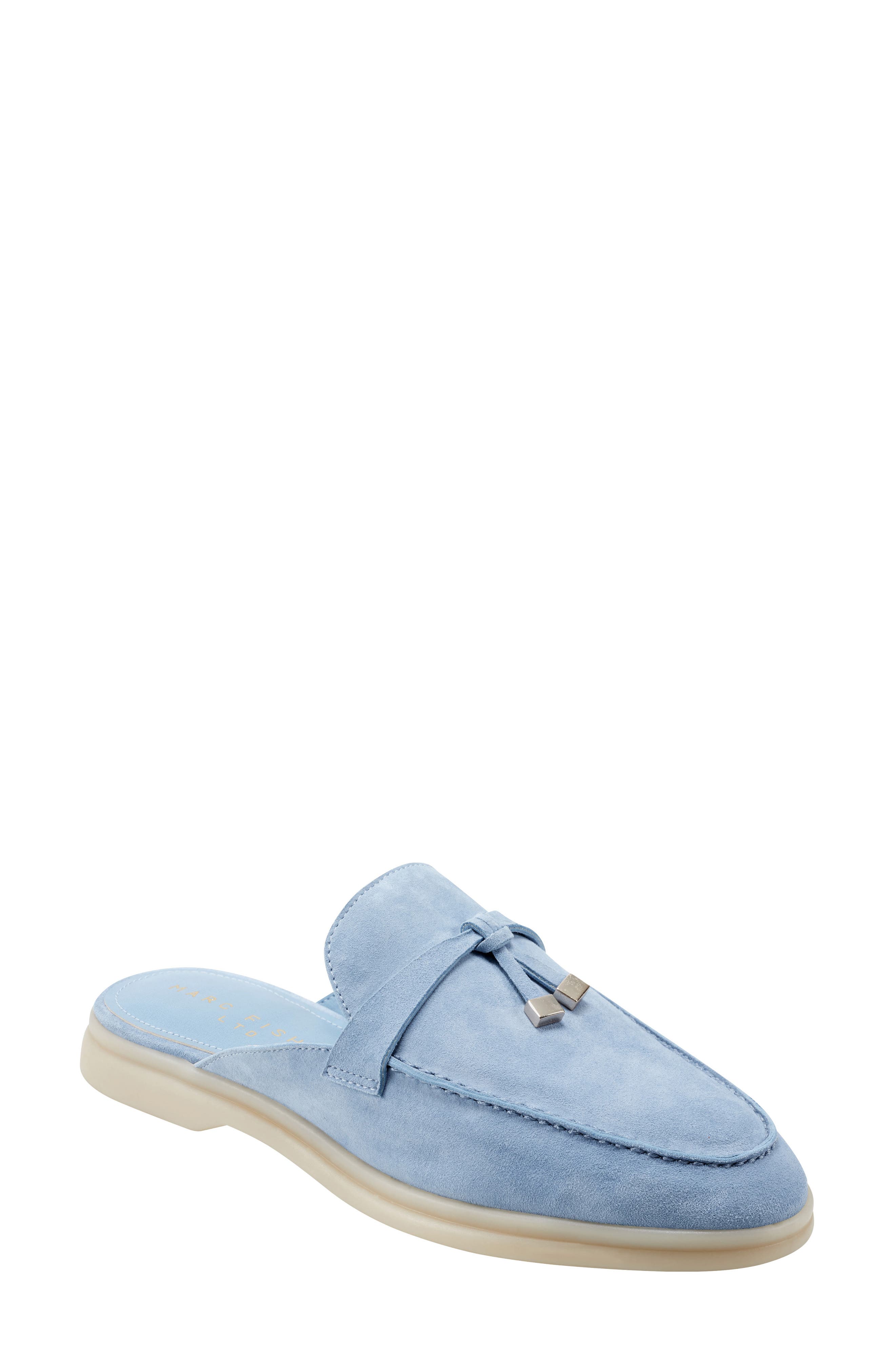 Yarila Loafer Mule, Main, color, LIGHT BLUE