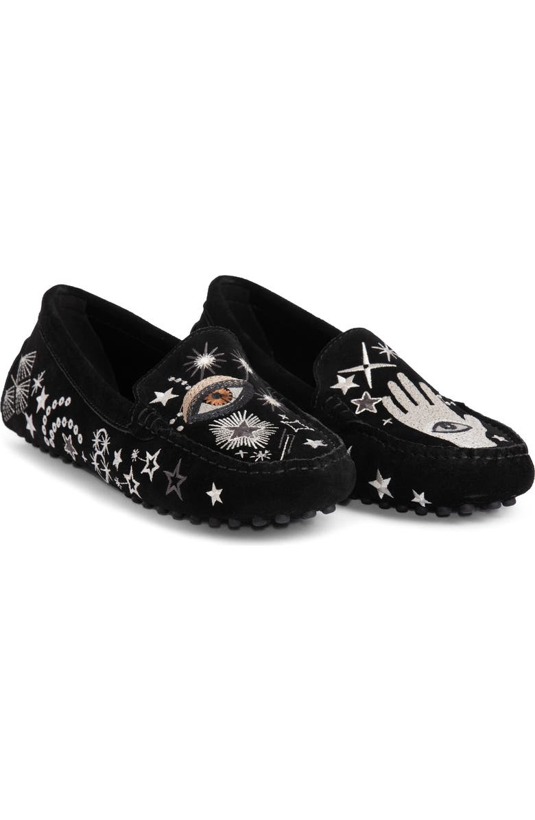 Johnny Was Celestial Embroidered Moccasin, Main, color,