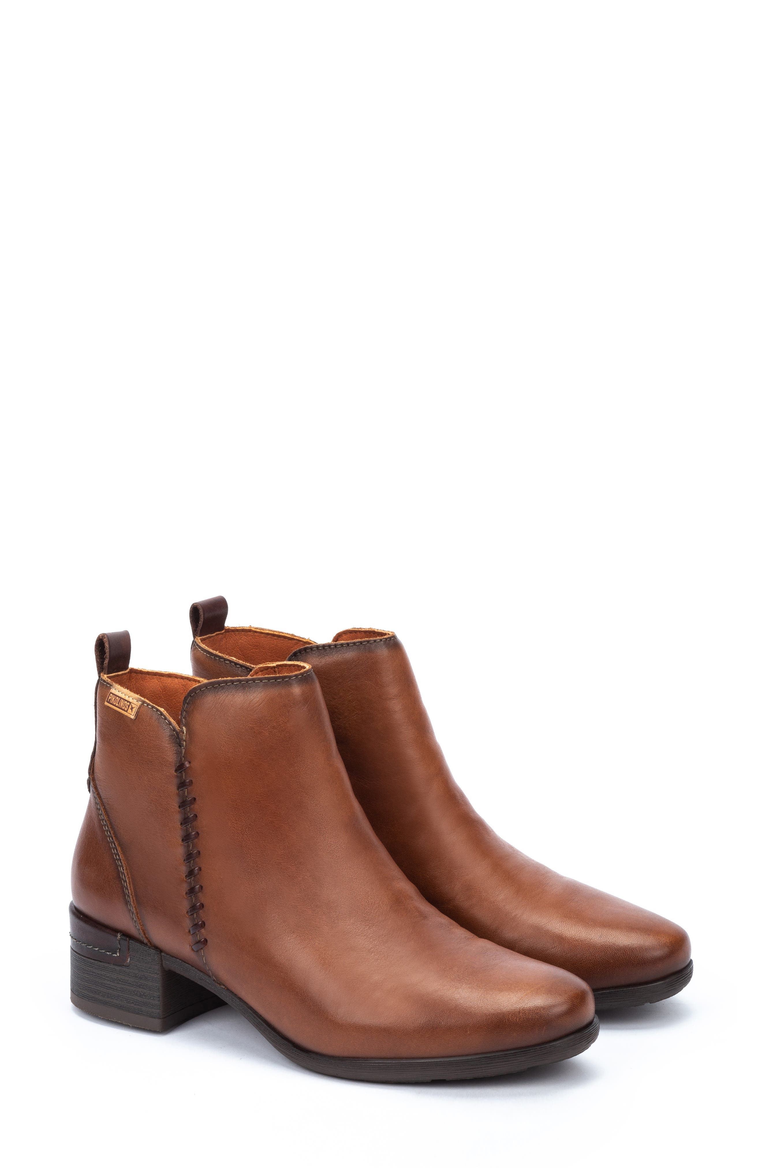 Malaga Bootie, Alternate, color, CUERO