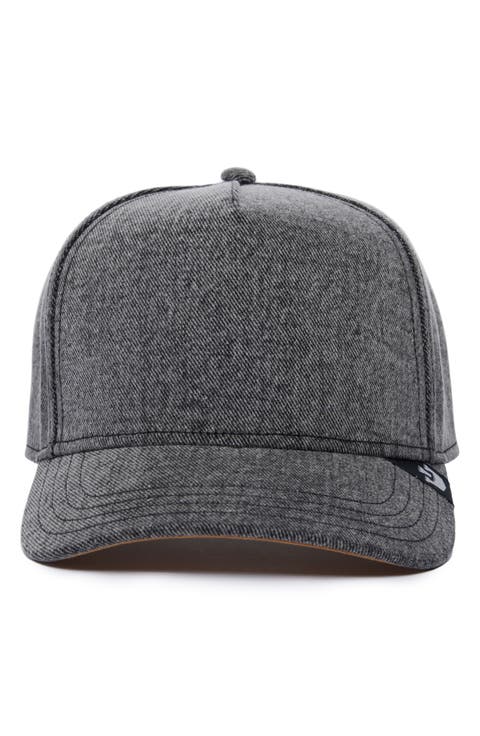 Denim Snapback Cap