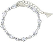 Sterling Forever Wyatt Cubic Zirconia Tennis Bracelet