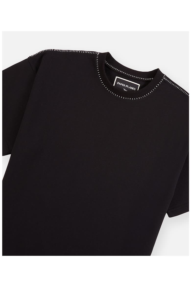 Terry T-Shirt, Alternate, color, BLACK