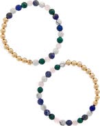 The Healer’s Collection N91 Mental Focus Set of 2 Healer's Bracelets