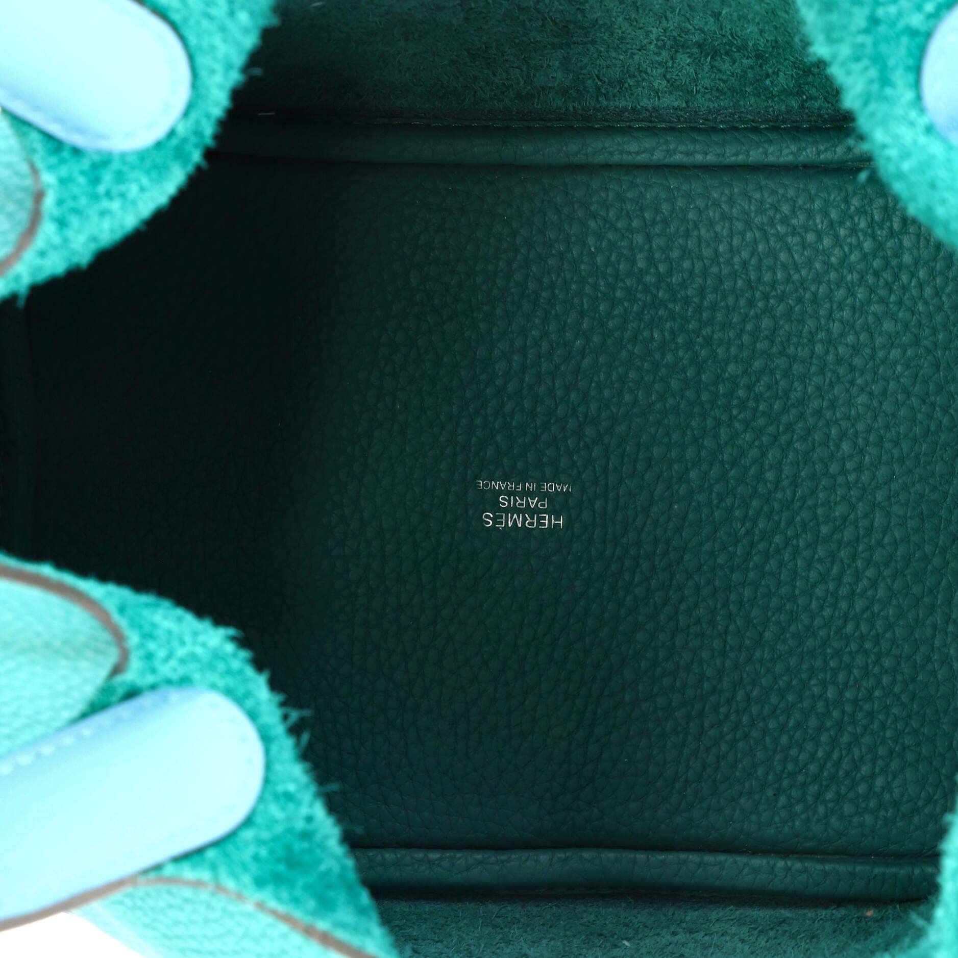 Eclat Picotin Lock Bag Clemence PM, Alternate, color, Green