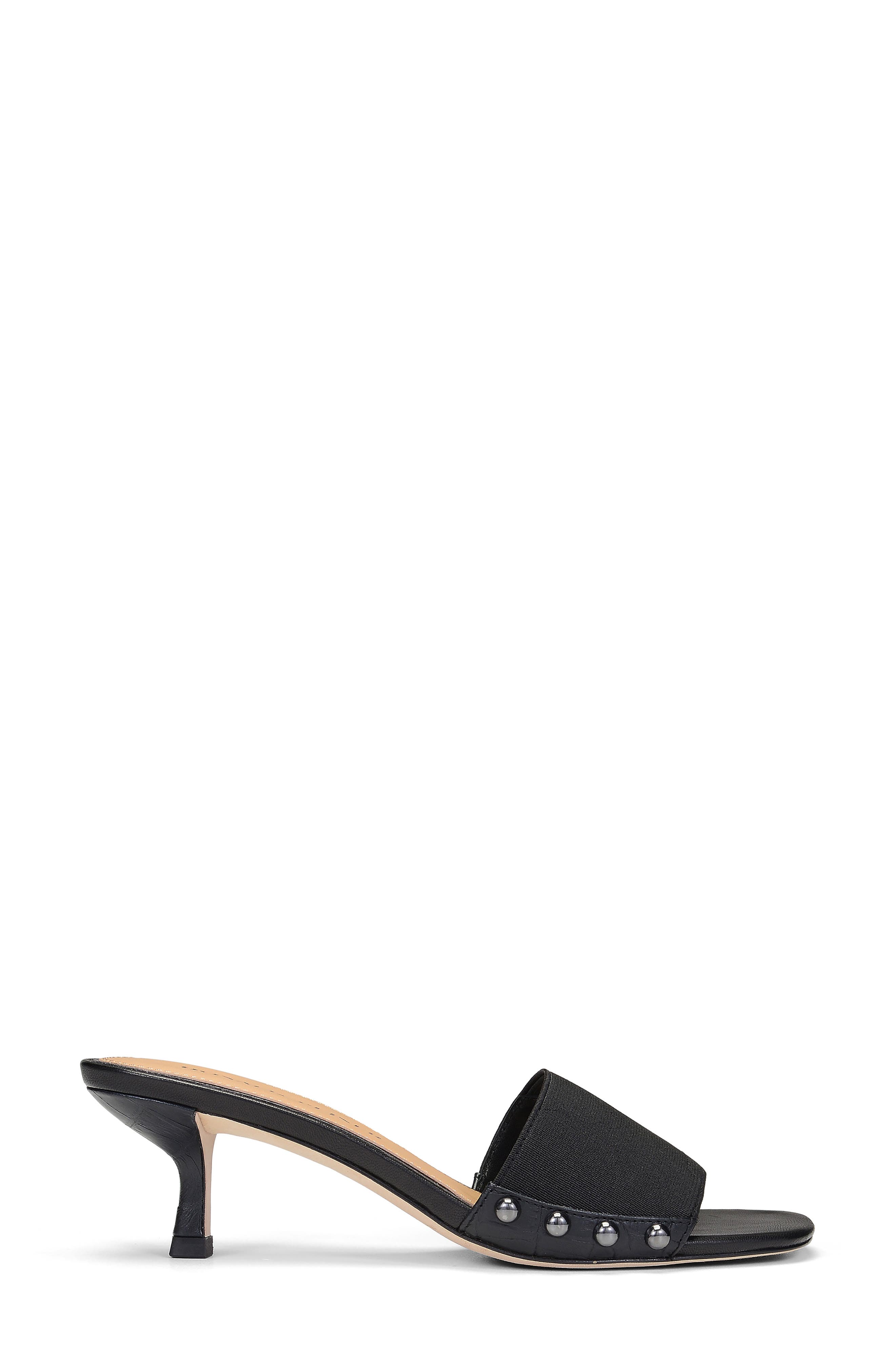 Colete Slide Sandal, Alternate, color, BLACK FABRIC