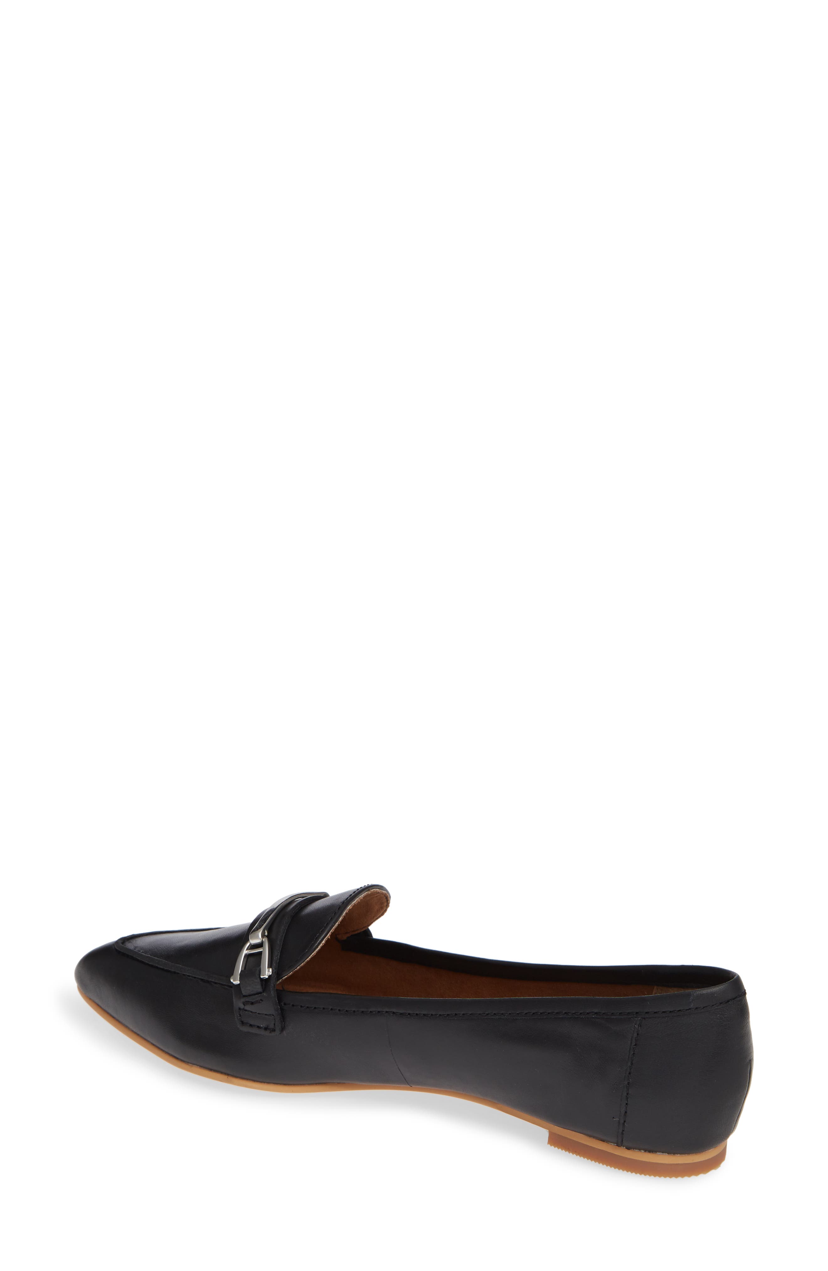 Kelin Flat, Alternate, color, BLACK LEATHER