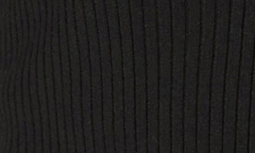 Astr The Label Ruffle Hem Button-up Cardigan In Black