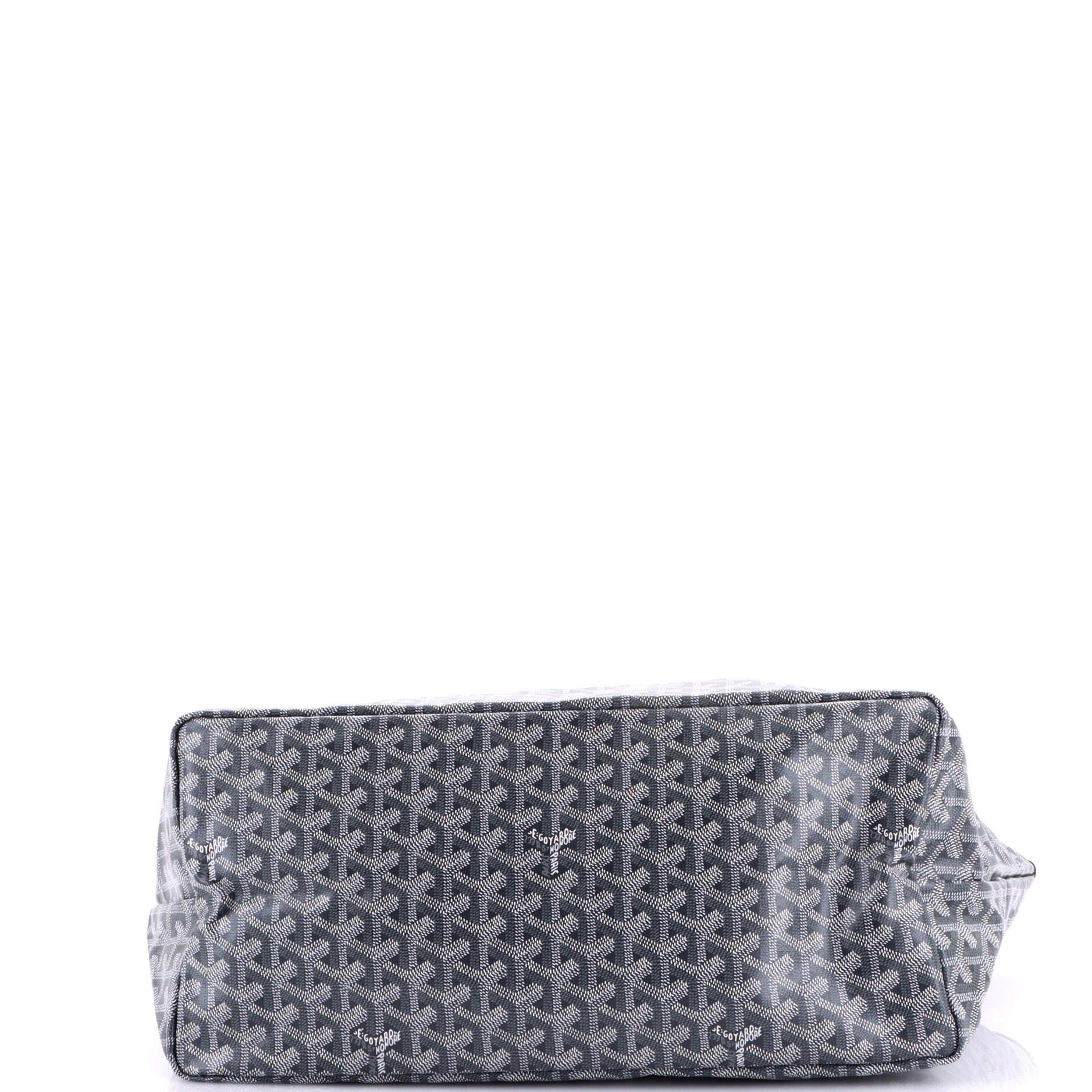 Pre-Owned Goyard Saint Louis Tote Coated Canvas GM, Alternate, color, Gray