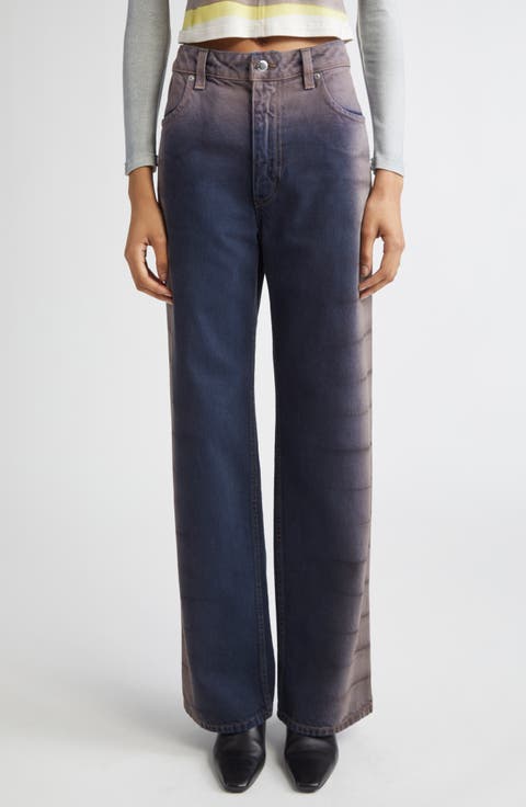 Gender Inclusive Wide Leg Jeans (Wrinkle)