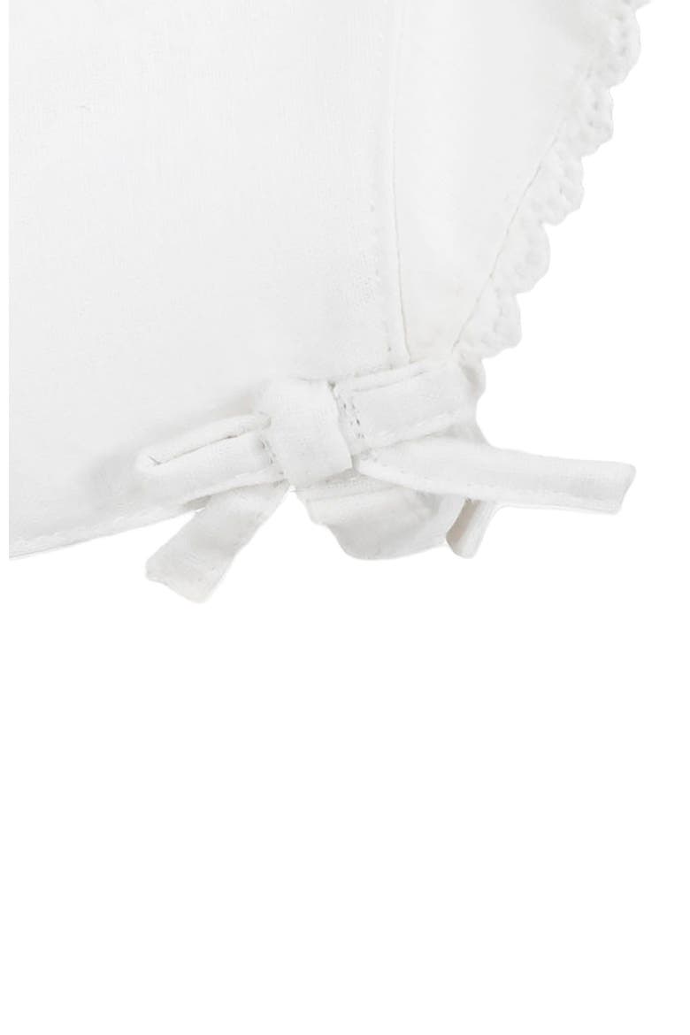 Baby Brimmed Linen Bonnet, Infant, Alternate, color, Soft White Linen