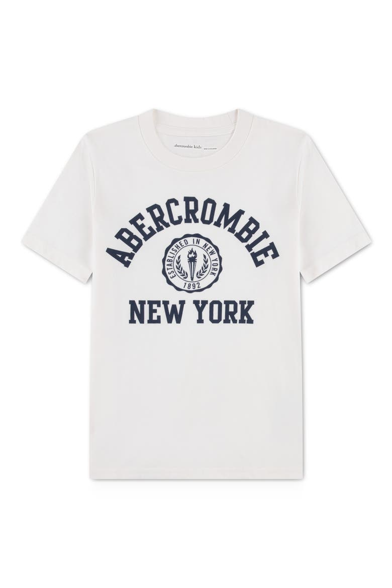 Kids' Y2K Crest Graphic T-Shirt, Main, color, JET STREAM