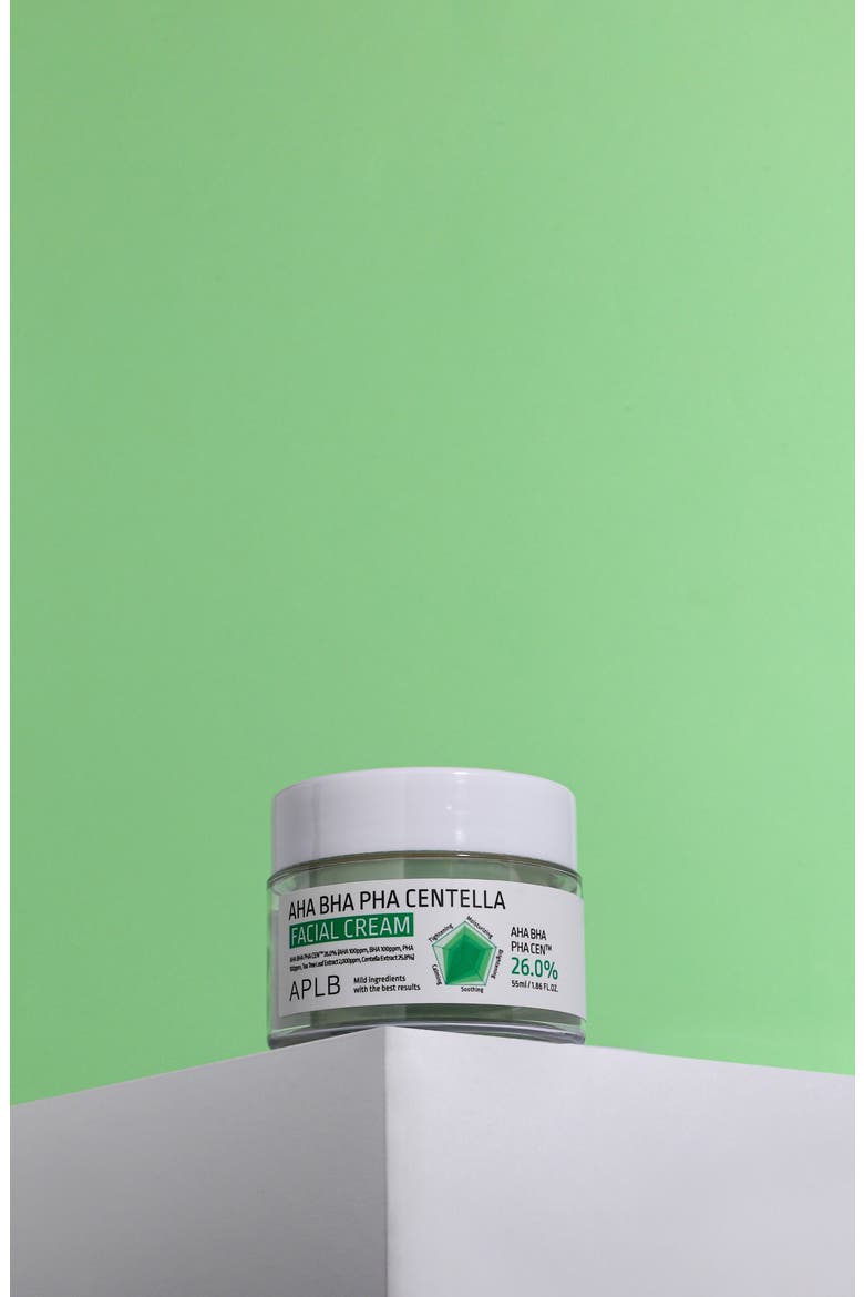 AHA BHA PHA Centella Facial Cream, Alternate, color, NO COLOR