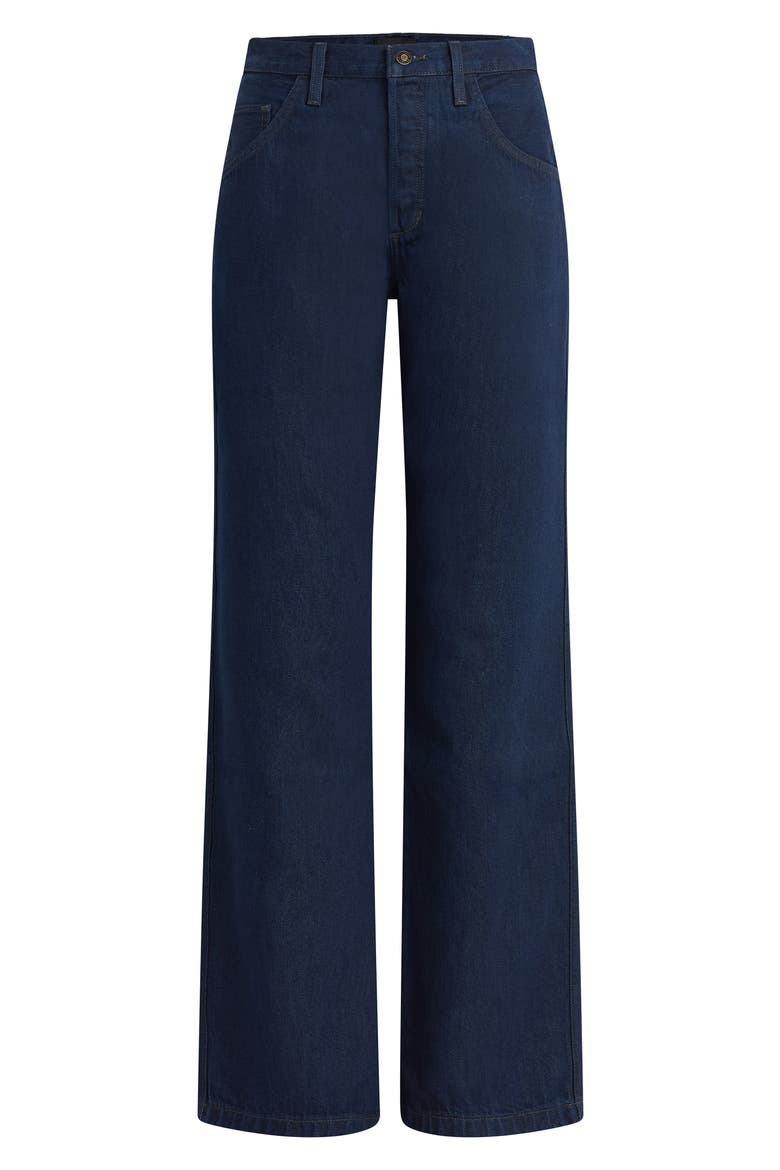 The Jennifer Super High Waist Straight Leg Jeans, Alternate, color, STOUT