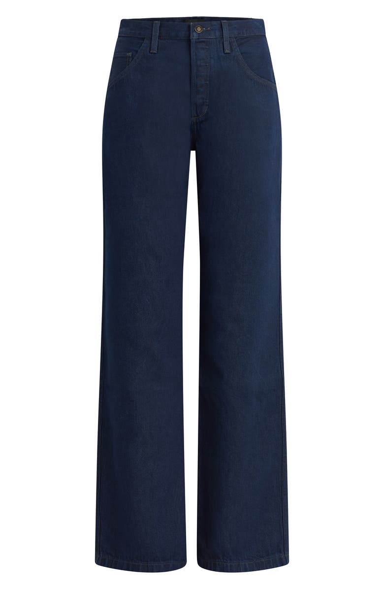 Favorite Daughter The Jennifer Super High Waist Straight Leg Jeans, Alternate, color, Stout