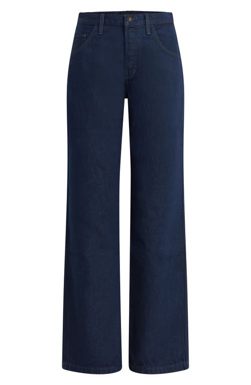 Shop Favorite Daughter The Jennifer Super High Waist Straight Leg Jeans In Stout
