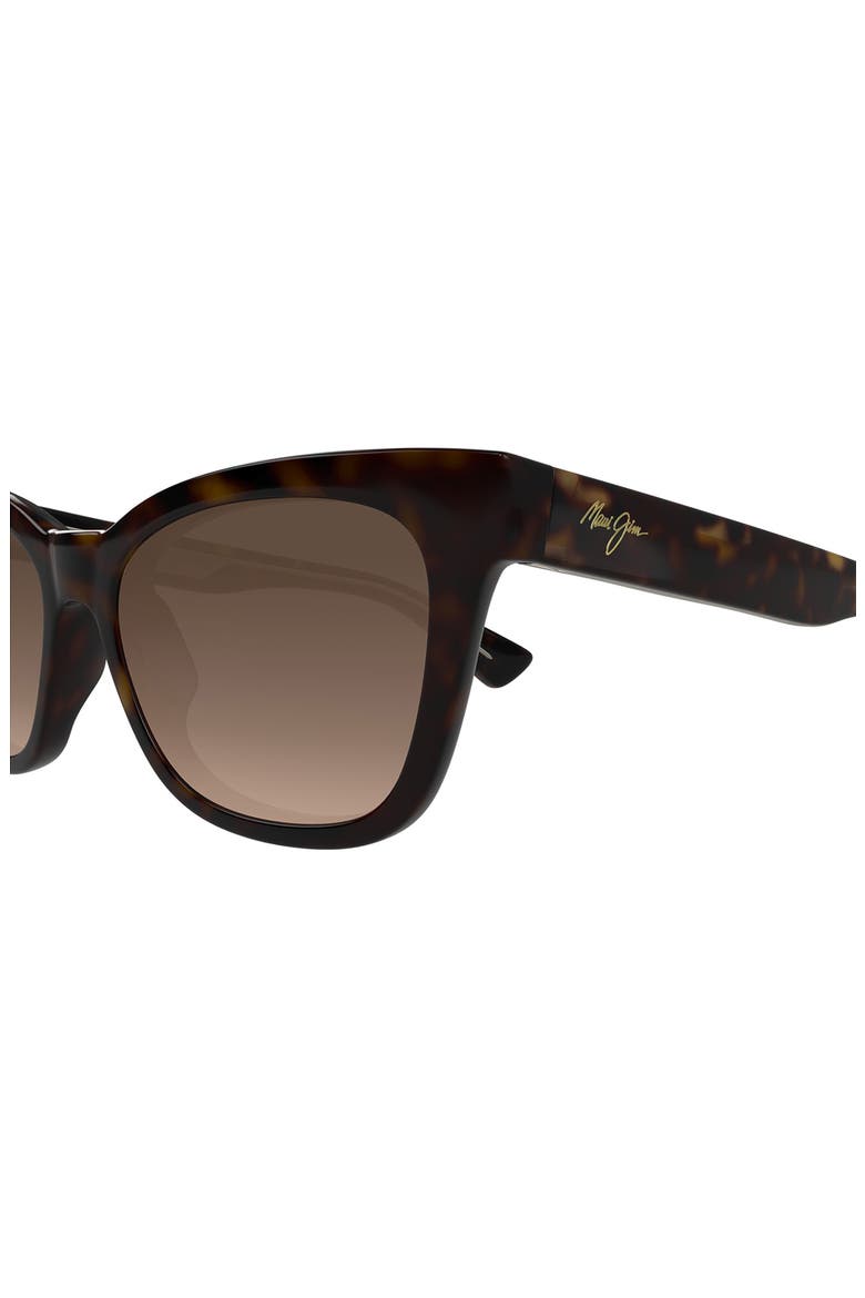 Hiwahiwa 54mm PolarizedPlus2® Wrap Sunglasses, Alternate, color, BROWN