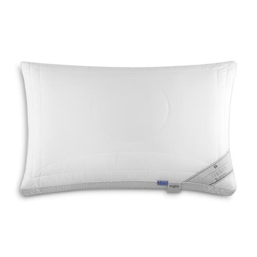 Togas Orbis Siliconized 3d Microfiber Pillow In White