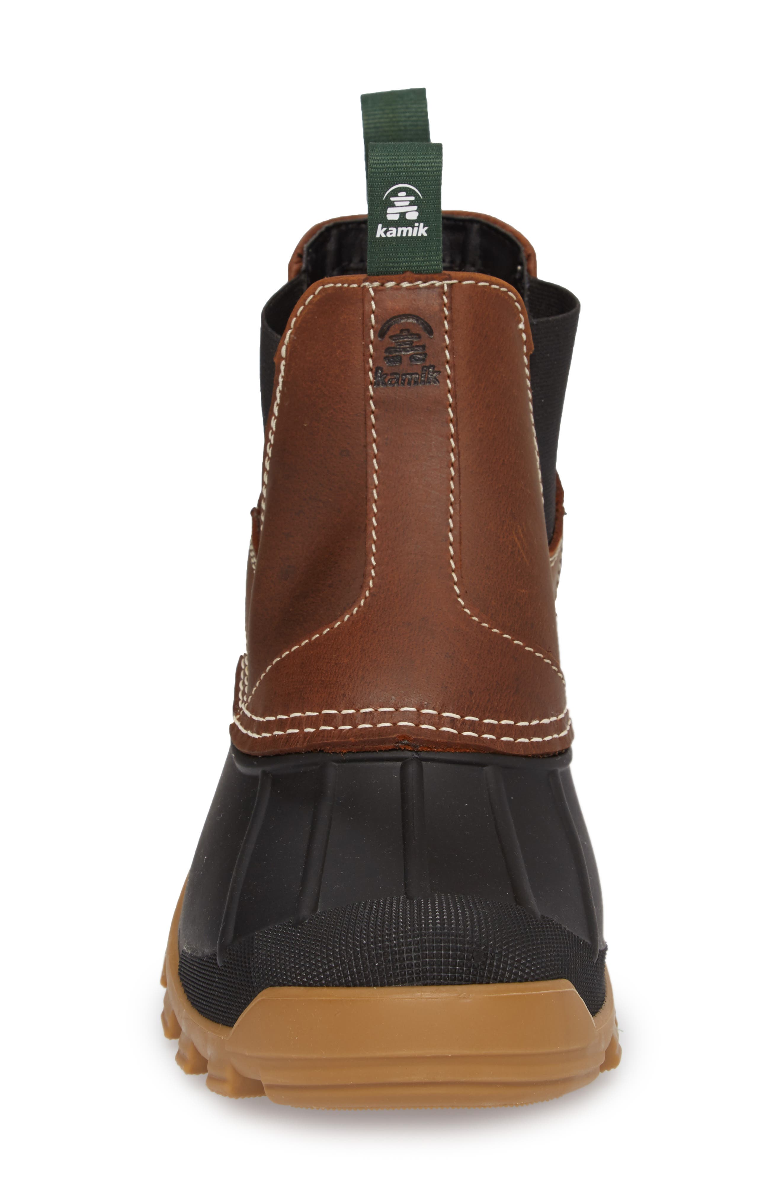 Kamik Yukon Chelsea Waterproof Boot, Alternate, color, 