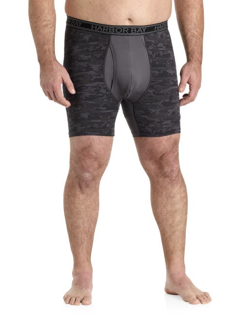 HARBOR BAY BY DXL HARBOR BAY BY DXL BIG & TALL COLORBLOCK TECH 5 INCH BOXER BRIEFS
