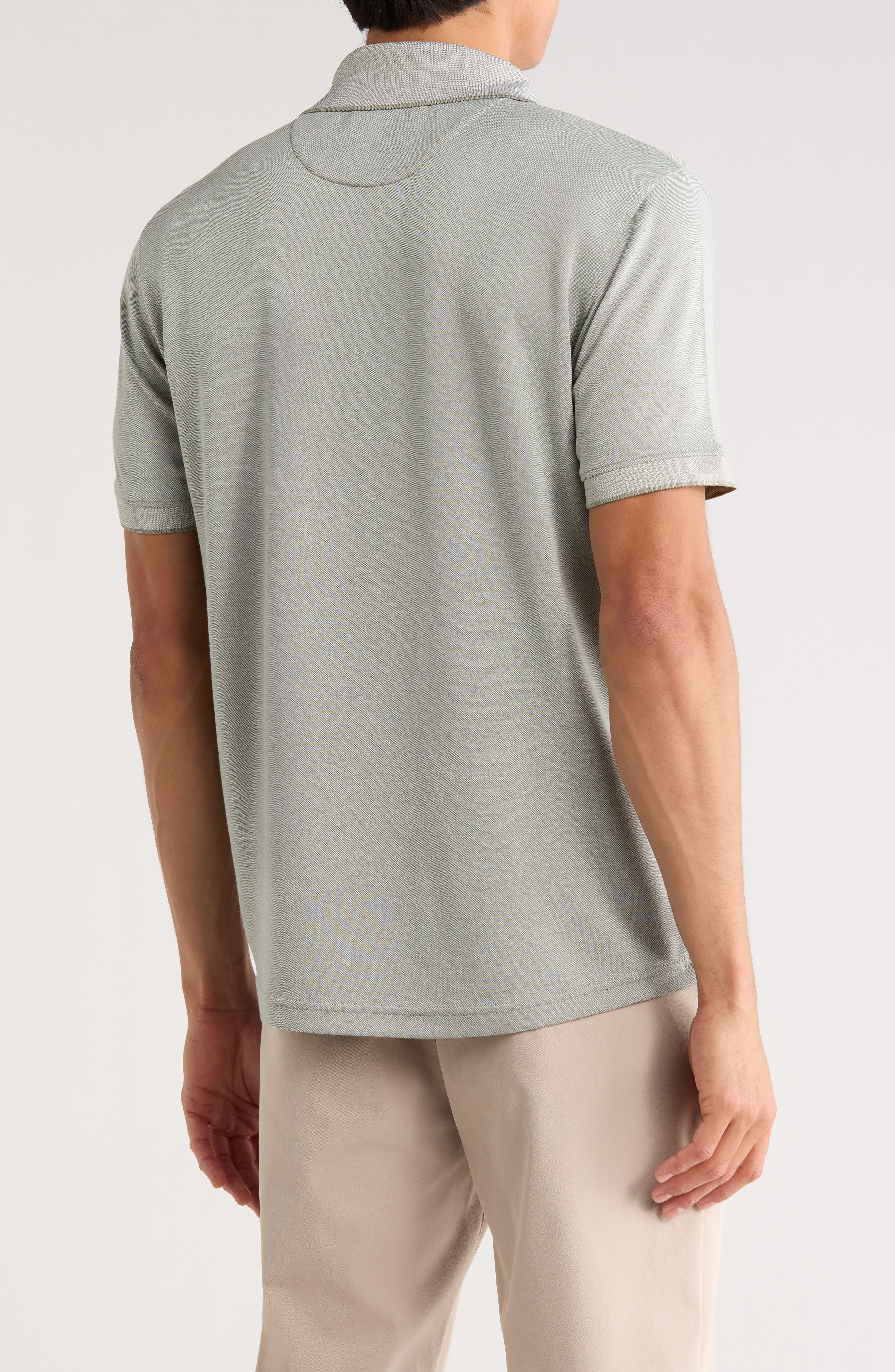 Tipped Knit Polo - image 2