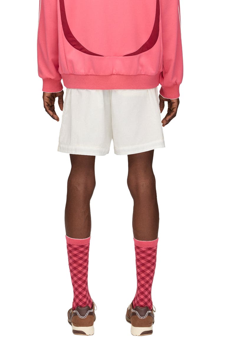Football Shorts, Alternate, color, OFF WHITE