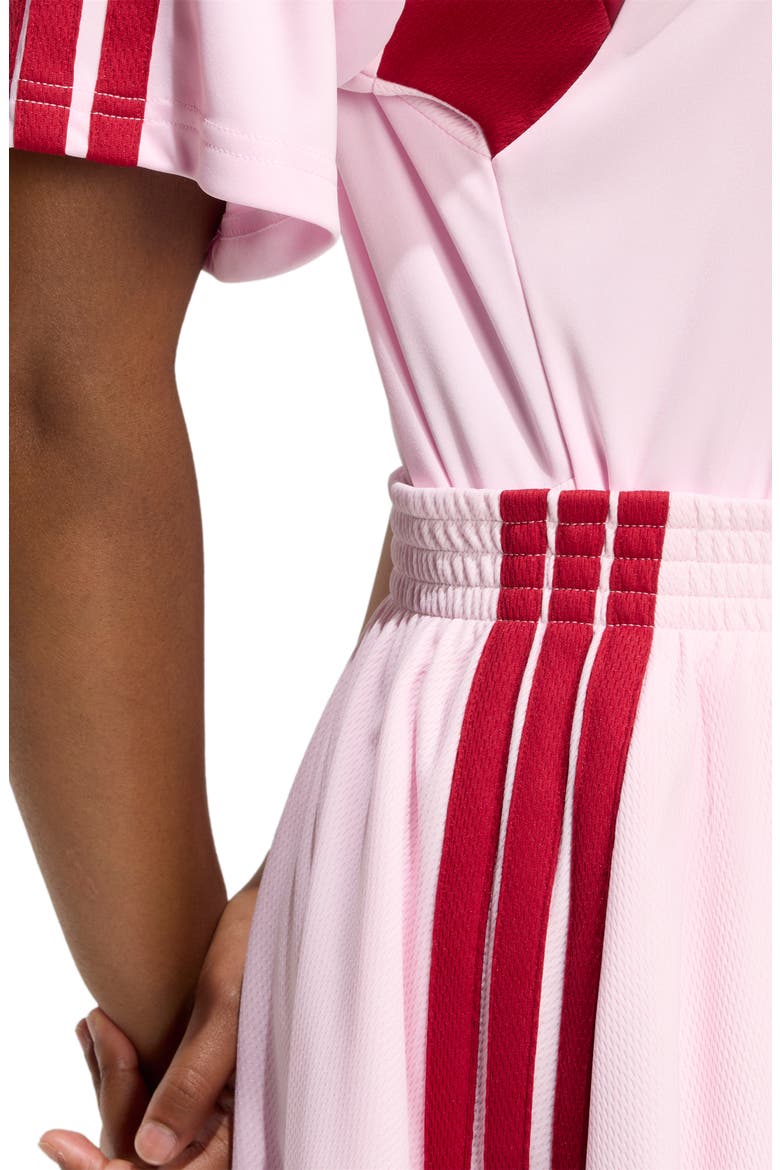 Mesh Layered Miniskirt, Alternate, color, CLEAR PINK/ ACTIVE MAROON