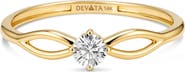DEVATA Devata Love Knot Ring in 14K Gold, 3mm