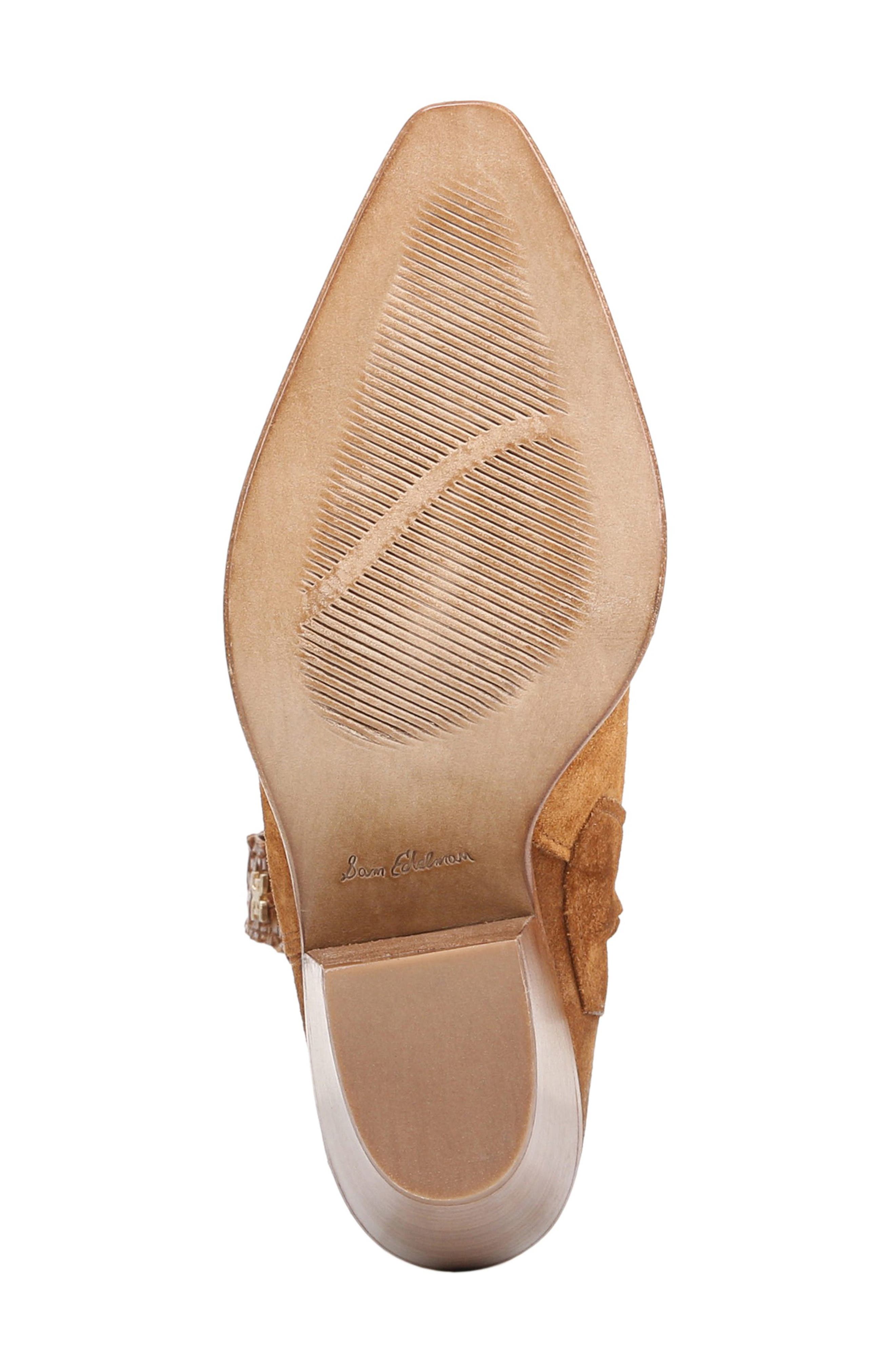 Sam Edelman Tracy Western Boot, Alternate, color, Brown