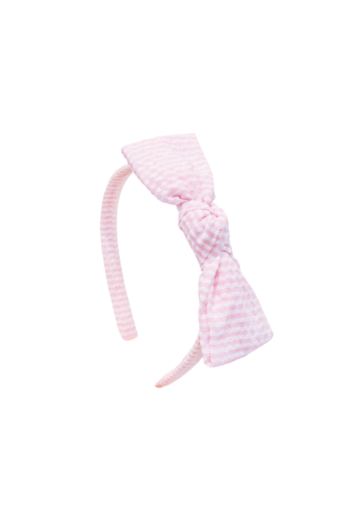 Seersucker Bow Headband (Toddler, Little Kid & Big Kid)