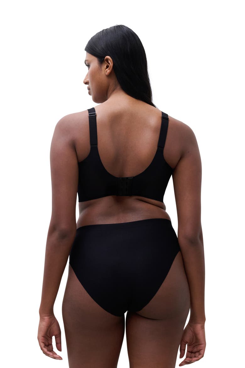 Defi High Cut Briefs, Alternate, color, BLACK