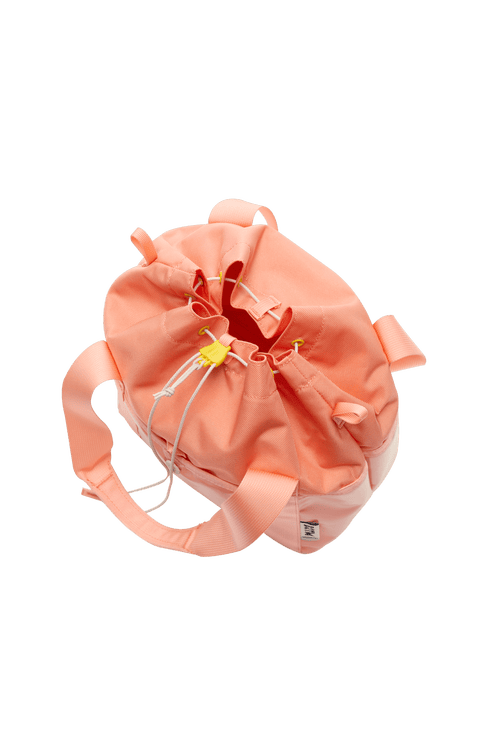 Baboon To The Moon Go-tote Bucket 9l In Sunset Coral