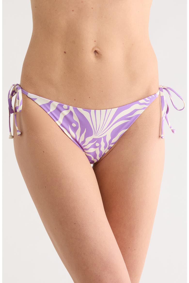 Wave Song Tanga Bikini Bottoms, Main, color, PURPLE