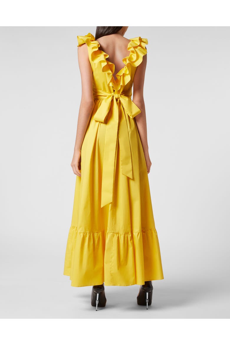 Long Dress Women, Alternate, color, yellow