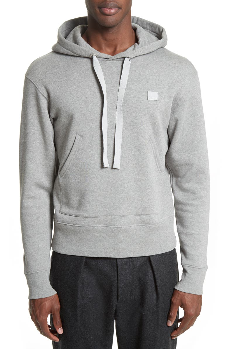 Acne Studios Ferris Face Hoodie Sweatshirt, Main, color, 