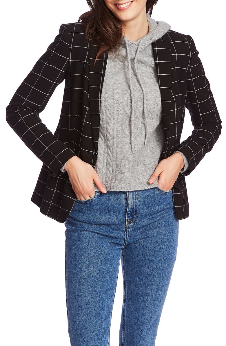 Court & Rowe Windowpane Plaid Blazer, Main, color,