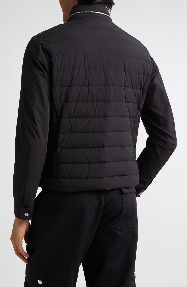 MooRER Filippo Water Resistant Quilted Down Jacket, Alternate, color, Nero
